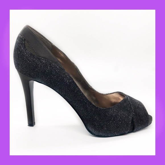 Alfani Shoes - [Alfani] Lyrra Gray Silver Pump Heel Size 7.5